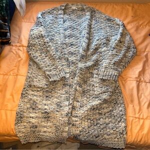 R Fashion long cardigan